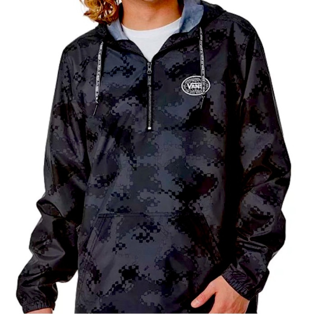 Vans Black Camo Hooded Pullover